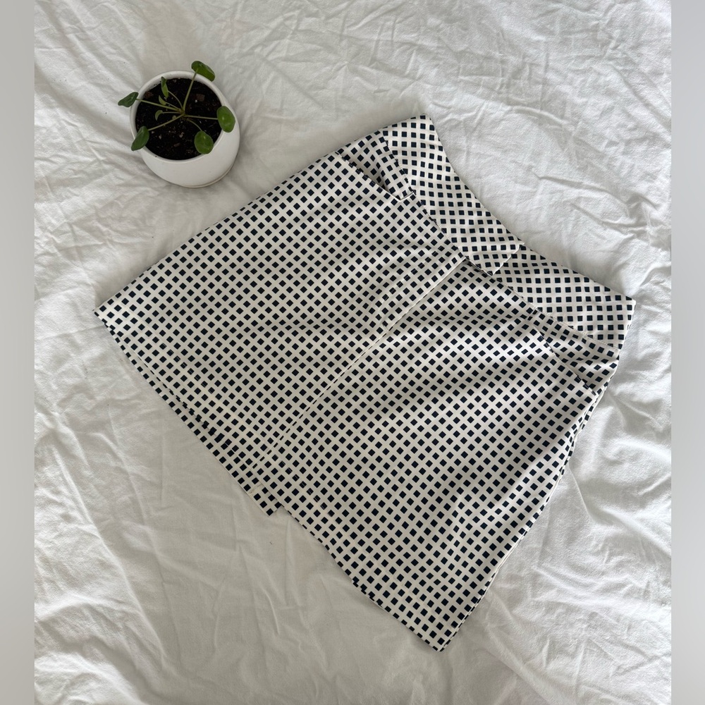 Tail Black and White Patterned Active Mini Skort,… - image 1